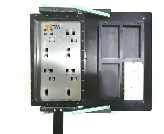 带翻转机构的涂覆工装夹具  王氏天茂工装夹具